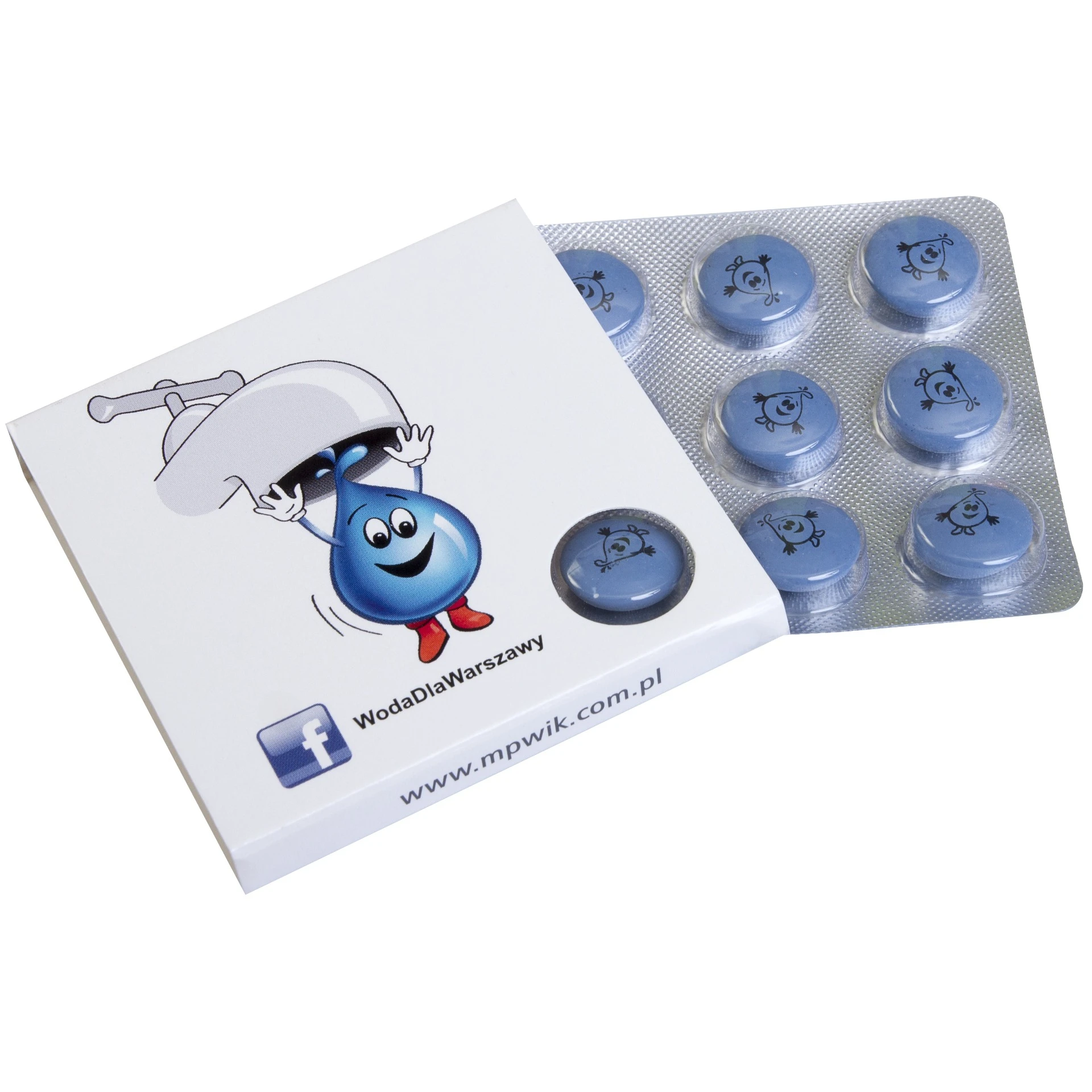 Bustina 9 smarties con logo